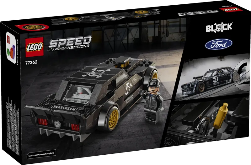 Ken Block's '65 Ford Mustang Hoonicorn V1 fra LEGO – produktbillede 14 af 14