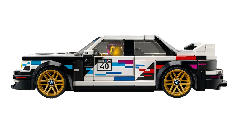 BMW M3 (E30) van LEGO – productfoto 3 van 13