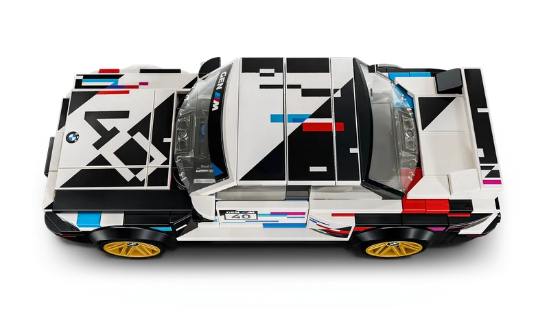 BMW M3 (E30) van LEGO – productfoto 6 van 13