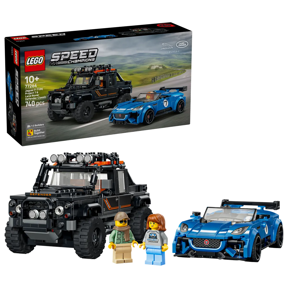 LEGO Jaguar Project 7 & Land Rover Defender (77264) - Bild 6