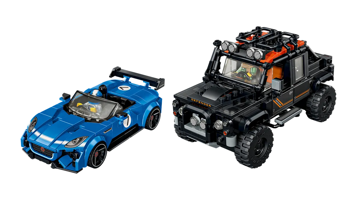 LEGO Jaguar Project 7 & Land Rover Defender (77264) - Bild 2