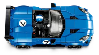 Jaguar Project 7 & Land Rover Defender van LEGO – productfoto 6 van 13