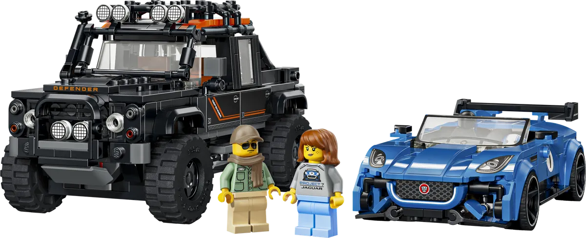 LEGO Jaguar Project 7 & Land Rover Defender (77264)