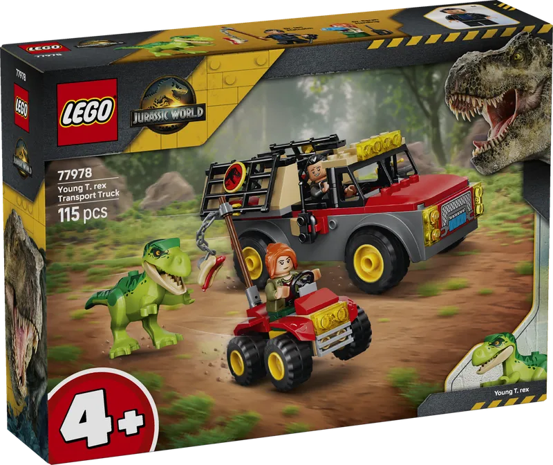 Young T. rex Transport Truck fra LEGO – produktbillede 2 af 3