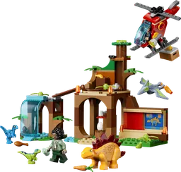 LEGO Velociraptor, Stegosaurus & Pteranodon Rescue (77981)