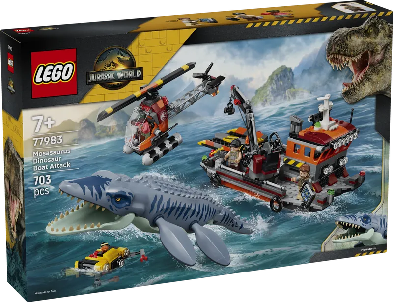 Mosasaurus Dinosaur Boat Attack by LEGO – product photo 2 of 3