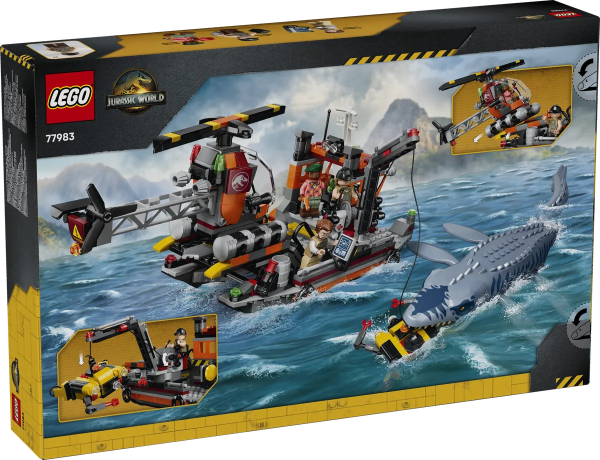 LEGO Mosasaurus Dinosaur Boat Attack (77983) - Bild 2