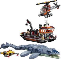 LEGO Mosasaurus Dinosaur Boat Attack (77983)