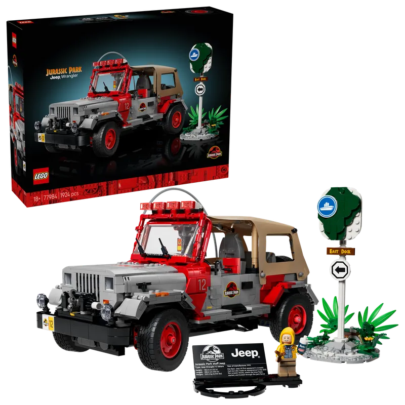 Jurassic Park Jeep® Wrangler by LEGO – product photo 2 of 27