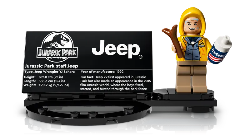 Jurassic Park Jeep® Wrangler by LEGO – product photo 5 of 27