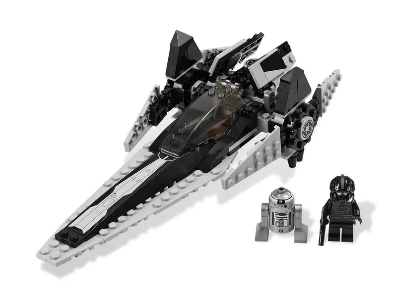 Imperial V-wing Starfighter van LEGO – productfoto