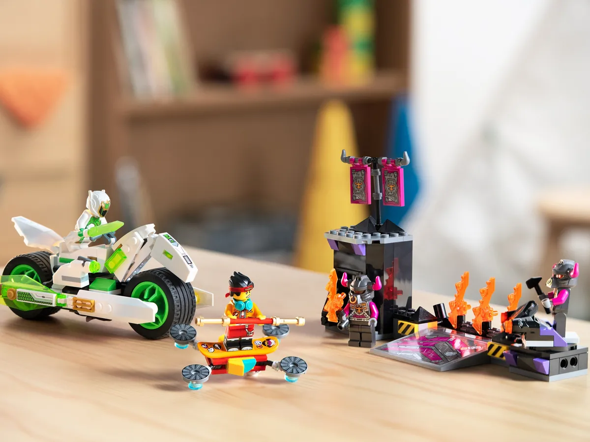 LEGO White Dragon Horse Bike (80006) - Bild 9