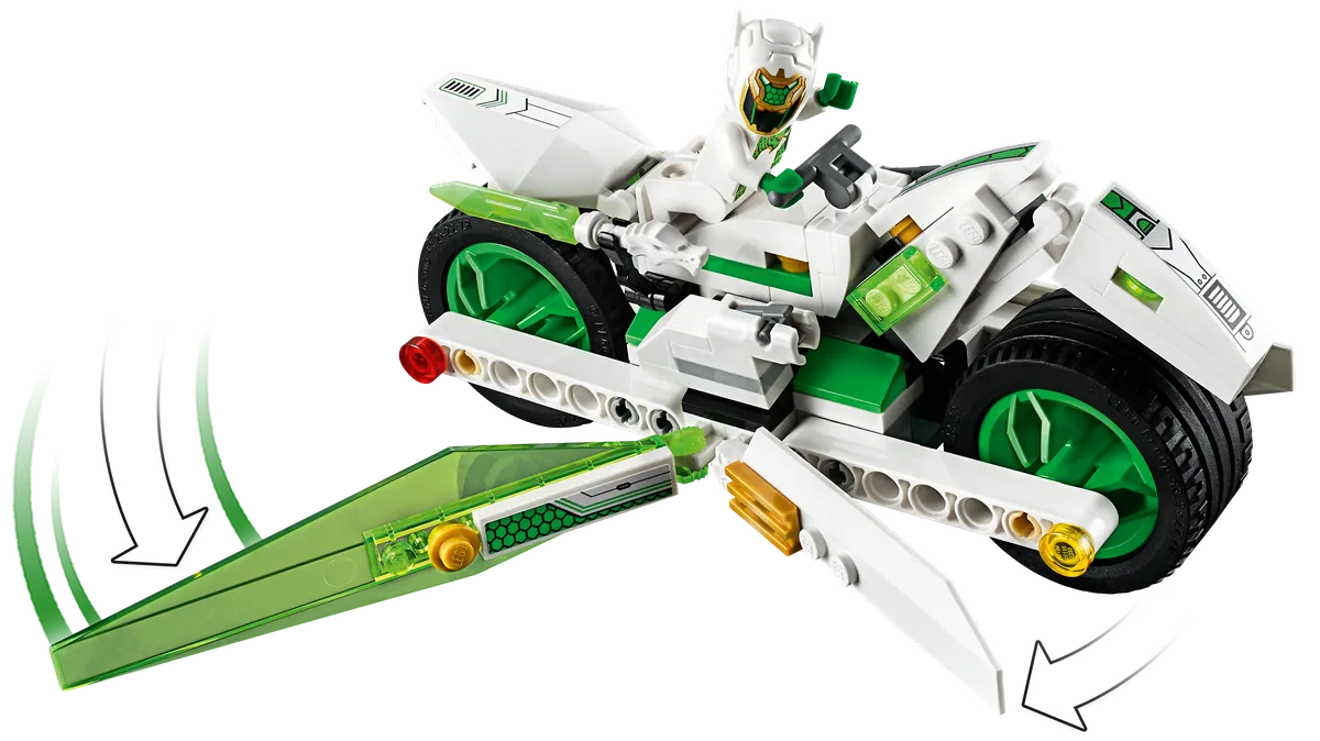 LEGO White Dragon Horse Bike (80006) - Bild 2