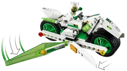 LEGO White Dragon Horse Bike (80006) - afbeelding 4