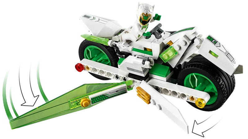 White Dragon Horse Bike de LEGO – photo du produit 5 sur 11