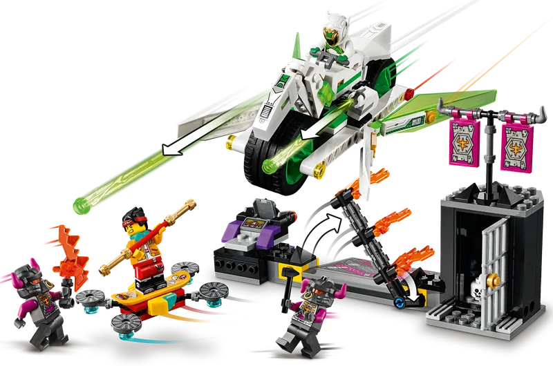 White Dragon Horse Bike de LEGO – photo du produit 6 sur 11