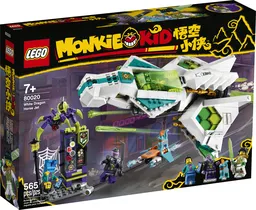 LEGO White Dragon Horse Jet (80020) - afbeelding 1