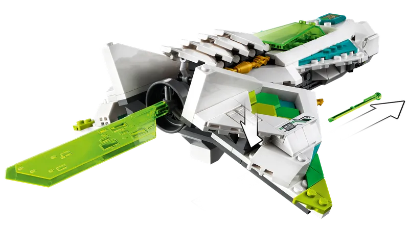 White Dragon Horse Jet de LEGO – photo du produit 5 sur 11
