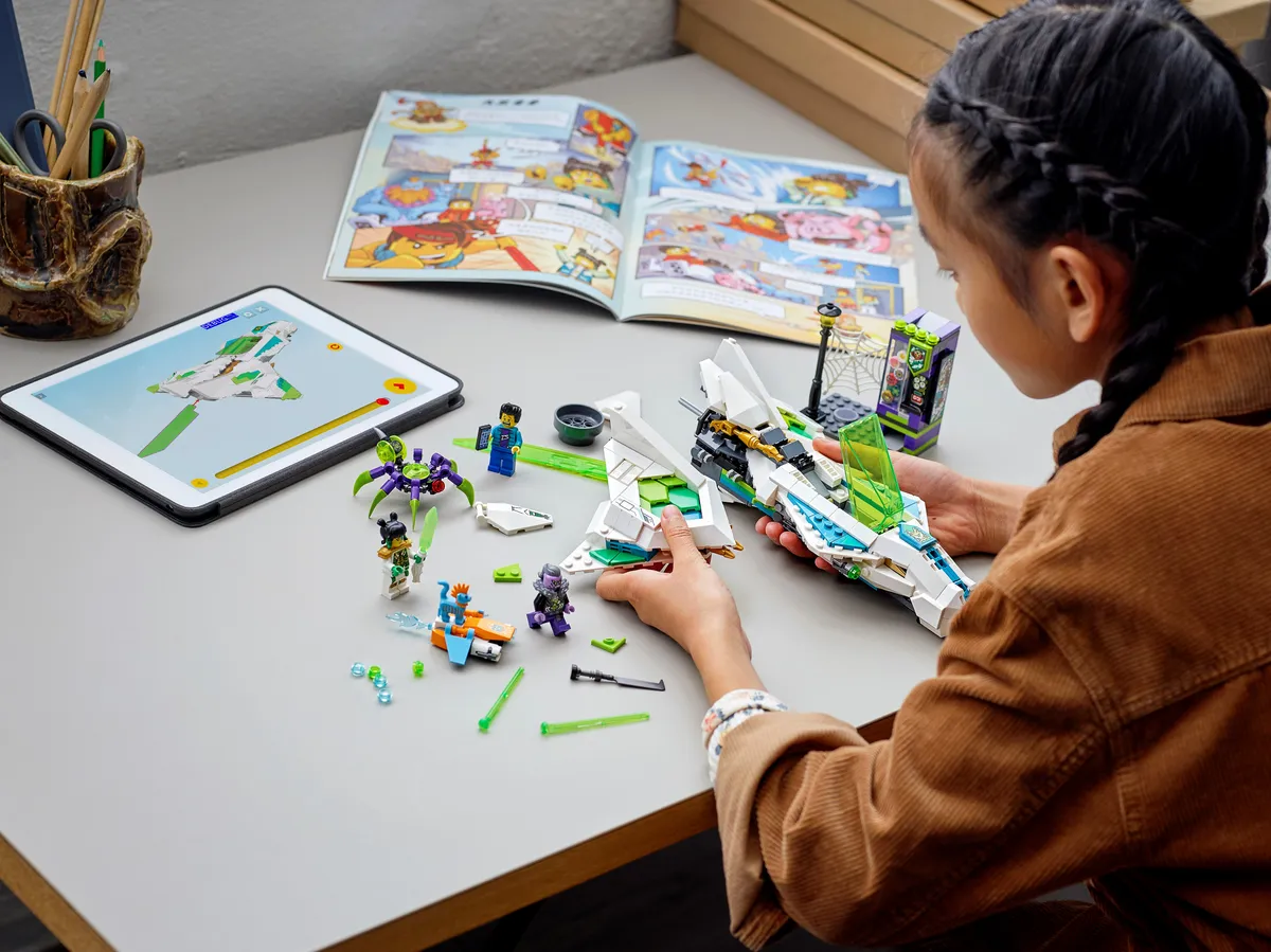 LEGO White Dragon Horse Jet (80020) - Bild 8