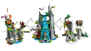 The Legendary Flower Fruit Mountain van LEGO – productfoto 11 van 20