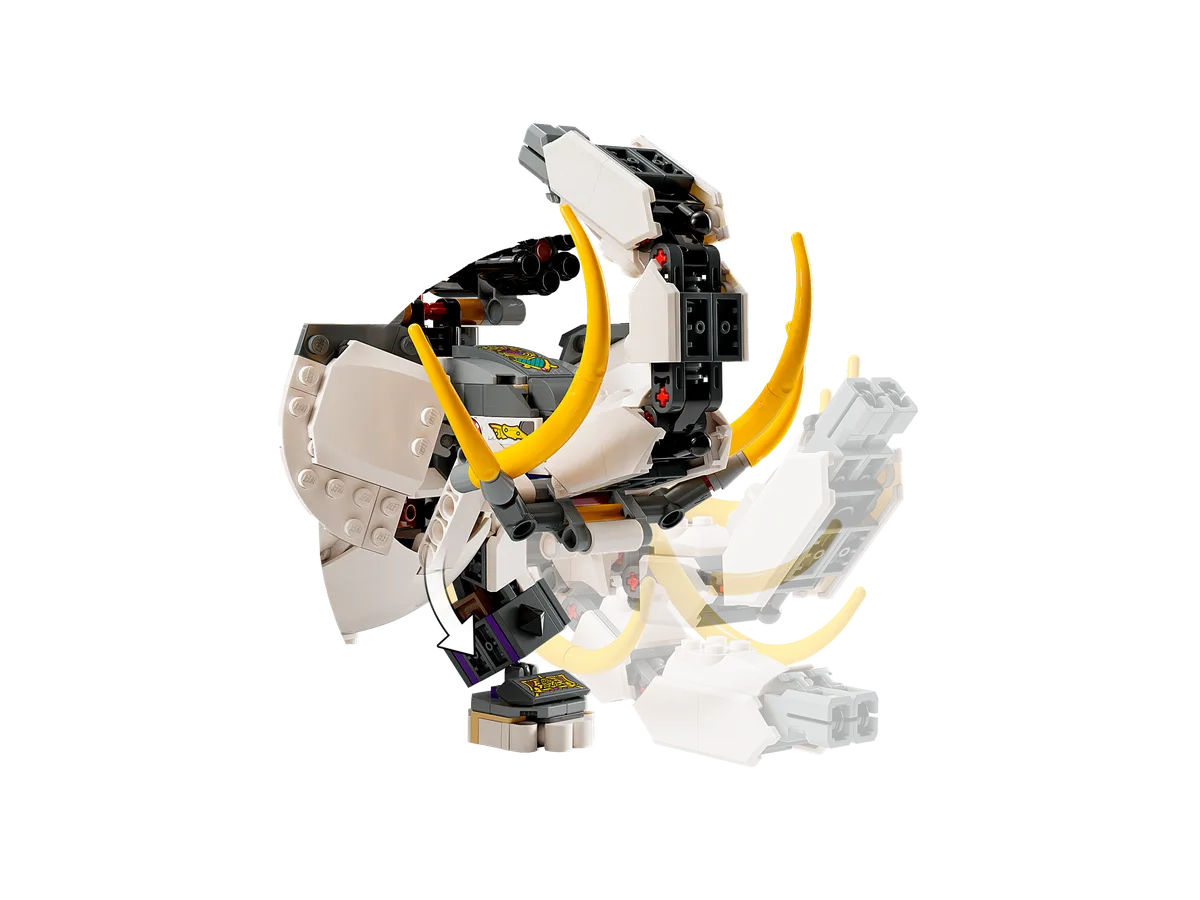 LEGO Yellow Tusk Elephant (80043) - Bild 3
