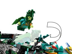 LEGO Nine-Headed Beast (80056) - afbeelding 5