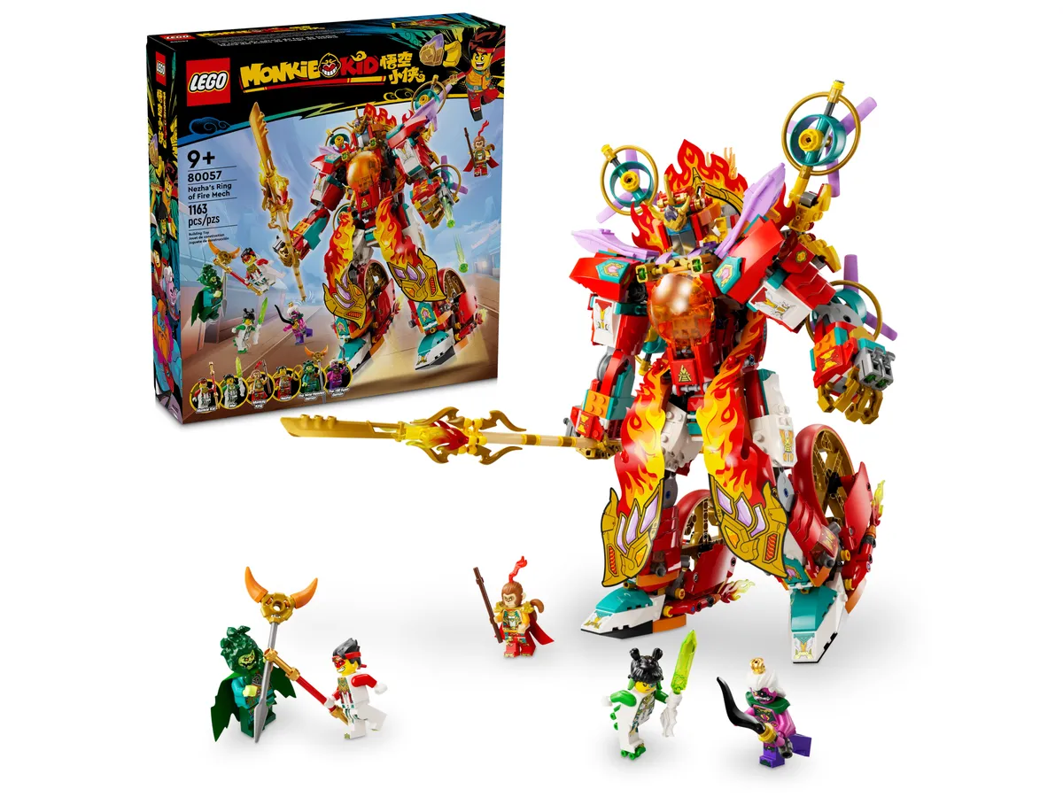 LEGO Nezha's Ring of Fire Mech (80057) - Bild 1