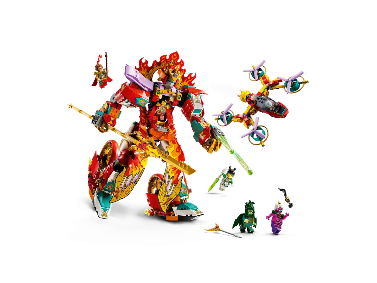 LEGO Nezha's Ring of Fire Mech (80057) - Bild 2