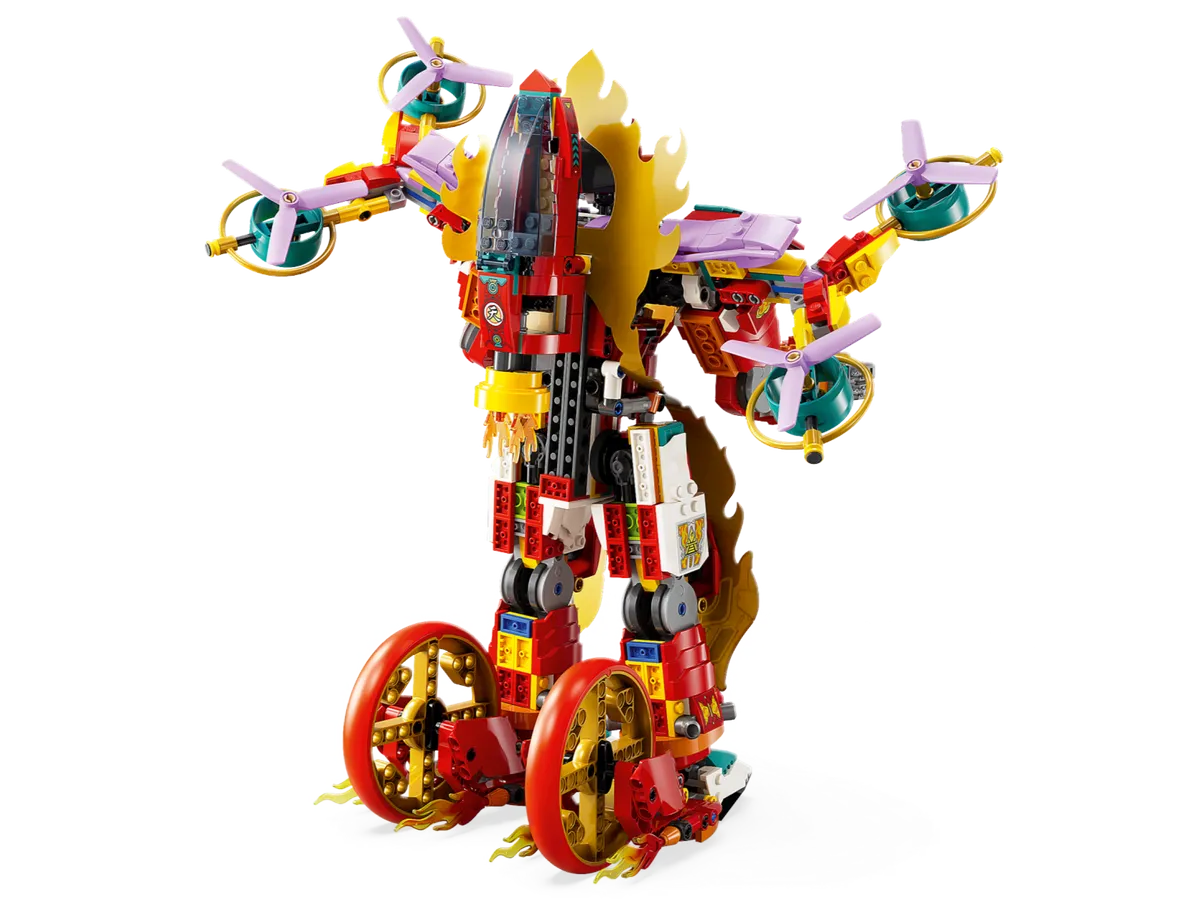 LEGO Nezha's Ring of Fire Mech (80057) - Bild 3