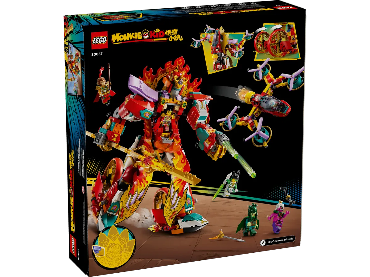 LEGO Nezha's Ring of Fire Mech (80057) - Bild 6