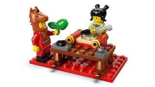 Galloping Horses Canvas van LEGO – productfoto 5 van 12