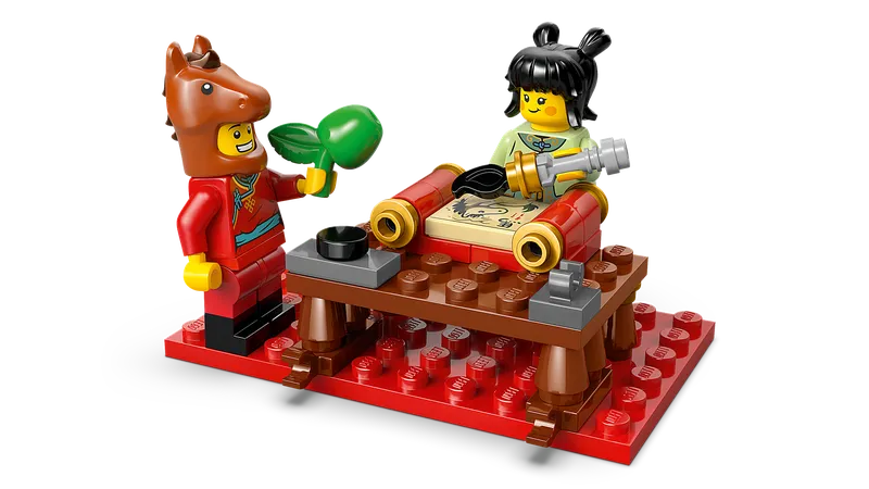 Galloping Horses Canvas van LEGO – productfoto 5 van 12