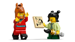 Galloping Horses Canvas van LEGO – productfoto 6 van 12