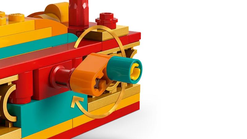 Galloping Horses Canvas van LEGO – productfoto 7 van 12