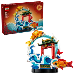 LEGO Prosperity Carp Leaping (80120) - afbeelding 1