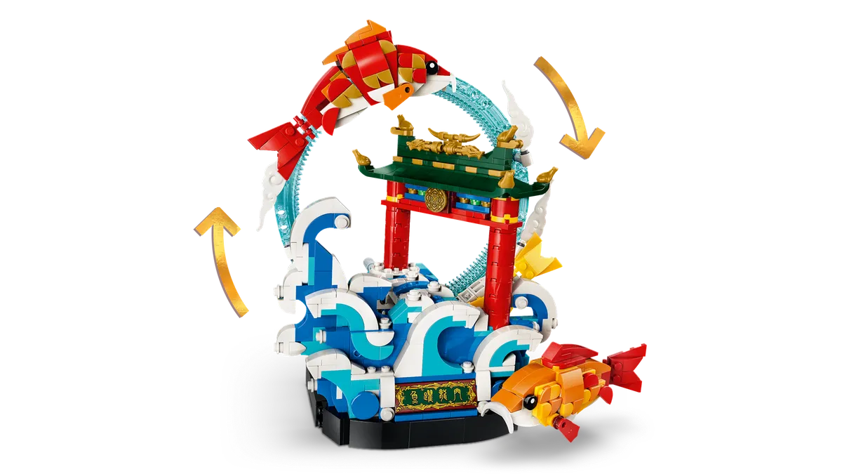 LEGO Prosperity Carp Leaping (80120) - Bild 2
