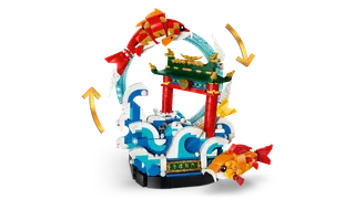 Prosperity Carp Leaping by LEGO – product photo 4 of 11