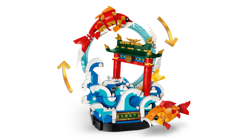 Prosperity Carp Leaping by LEGO – product photo 4 of 11