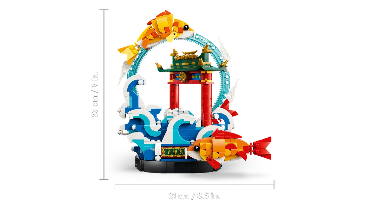 LEGO Prosperity Carp Leaping (80120) - Bild 3
