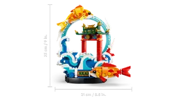 LEGO Prosperity Carp Leaping (80120) - afbeelding 4