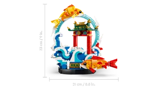 Prosperity Carp Leaping by LEGO – product photo 5 of 11