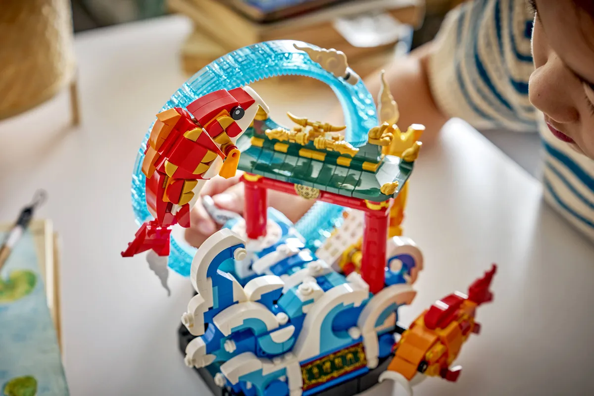 LEGO Prosperity Carp Leaping (80120) - Bild 8
