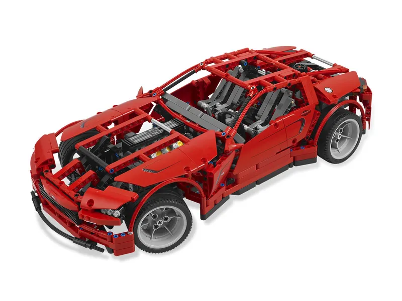 Supercar van LEGO – productfoto