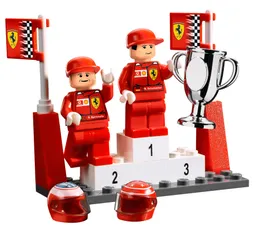 LEGO M. Schumacher and R. Barrichello (8389)