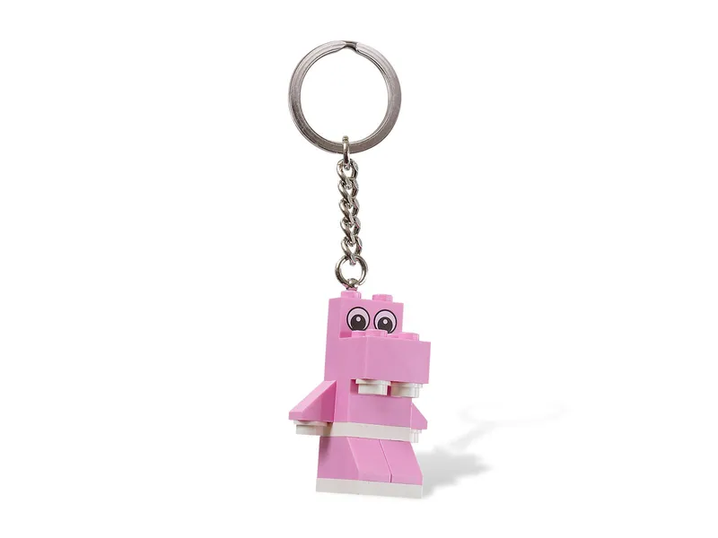 Pink Hippo Key Chain by LEGO – product photo