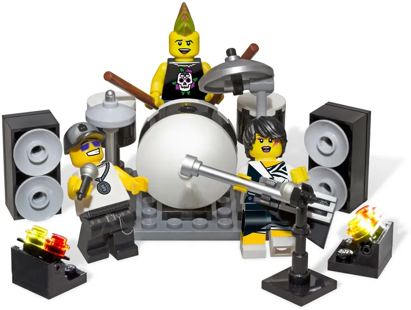 Rock Band von LEGO – Produktfoto