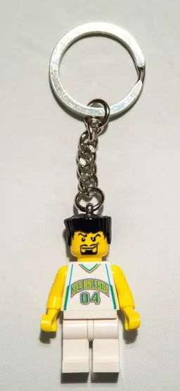 NBA, New Orleans 04 Key Chain by LEGO – product photo