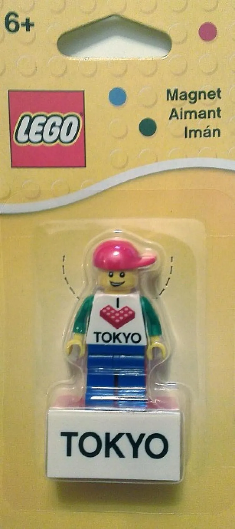 I [Heart] Tokyo Magnet [Male] by LEGO – product photo
