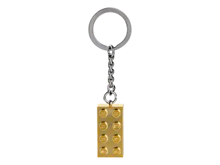 LEGO® Gold Brick Keyring by LEGO – product photo 1 of 2
