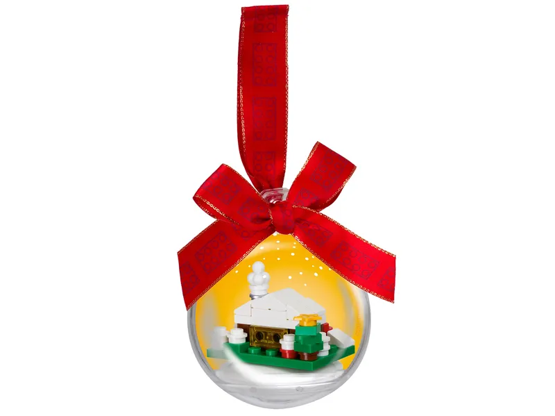 Christmas Snow Hut Ornament von LEGO – Produktfoto